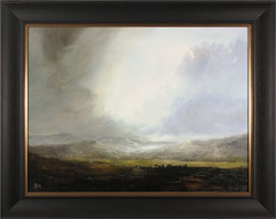 Clare Haley, Original oil painting on panel, In Command of the Skies Medium image. Click to enlarge