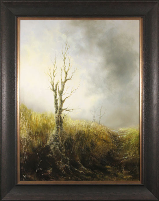 Clare Haley, Original oil painting on panel, The Last Season