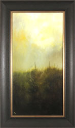Clare Haley, Original oil painting on panel, The Way is Open Medium image. Click to enlarge