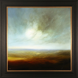 Clare Haley, Original oil painting on panel, Closing In Medium image. Click to enlarge