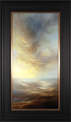 Clare Haley, Original oil painting on panel, Winding Valleys Medium image. Click to enlarge