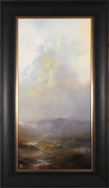 Clare Haley, Original oil painting on panel, The Rains Will Fade