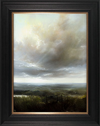 Clare Haley, Original oil painting on panel, Yorkshire Squall Medium image. Click to enlarge