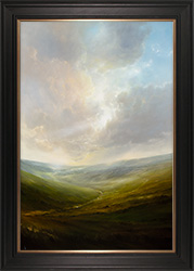 Clare Haley, Original oil painting on panel, Dream Away the Day Medium image. Click to enlarge