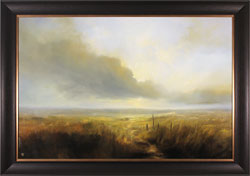 Clare Haley, Original oil painting on panel, Cloud Walking Medium image. Click to enlarge