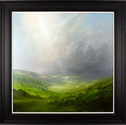 Clare Haley, Original oil painting on panel, Yorkshire Dreaming Medium image. Click to enlarge