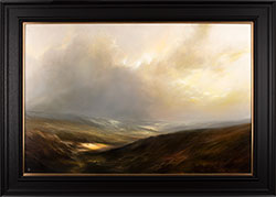 Clare Haley, Original oil painting on panel, Call of the Wild Medium image. Click to enlarge