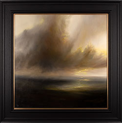 Clare Haley, Original oil painting on panel, The Day is Turning Medium image. Click to enlarge