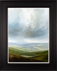 Clare Haley, Original oil painting on panel, A Fall of Rain Medium image. Click to enlarge