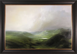 Clare Haley, Original oil painting on panel, The Rolling North Medium image. Click to enlarge