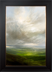 Clare Haley, Original oil painting on panel, The Air That I Breathe Medium image. Click to enlarge