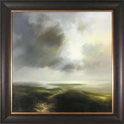 Clare Haley, Original oil painting on panel, Heading Down to the Water's Edge Medium image. Click to enlarge