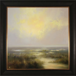 Clare Haley, Original oil painting on panel, Open Moorlands Medium image. Click to enlarge