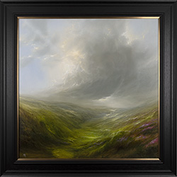 Clare Haley, Original oil painting on panel, Heading North Medium image. Click to enlarge