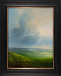 Clare Haley, Original oil painting on panel, To Wander Alone Medium image. Click to enlarge