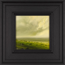 Clare Haley, Original oil painting on panel, Window VI Medium image. Click to enlarge