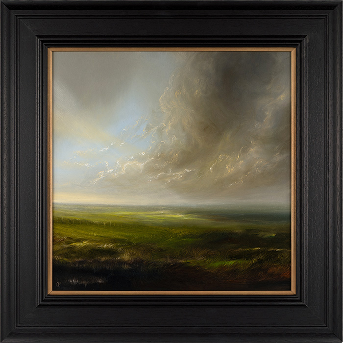 Clare Haley, Original oil painting on panel, Catching the Light
