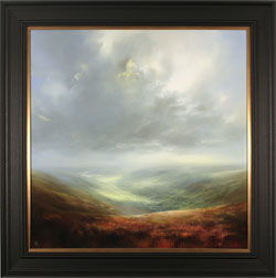 Clare Haley, Original oil painting on panel, Yorkshire Day, All the Way Medium image. Click to enlarge