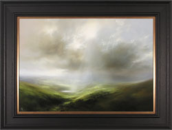 Clare Haley, Original oil painting on panel, Over Dale and Vale Medium image. Click to enlarge