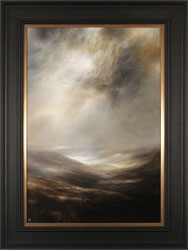 Clare Haley, Original oil painting on panel, North Yorkshire in Umber Tones Medium image. Click to enlarge