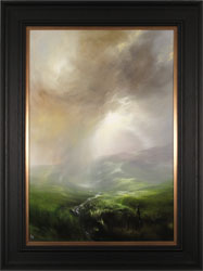 Clare Haley, Original oil painting on panel, Call of the Wild Medium image. Click to enlarge