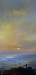 Clare Haley, Original oil painting on panel, To End the Day Medium image. Click to enlarge