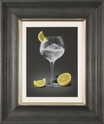 Colin Wilson, Original acrylic painting on board, Gin and Tonic with Lemon Medium image. Click to enlarge