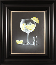 Colin Wilson, Original acrylic painting on board, A Twist of Lemon Medium image. Click to enlarge