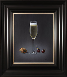 Colin Wilson, Original oil painting on panel, Bollinger Bliss Medium image. Click to enlarge