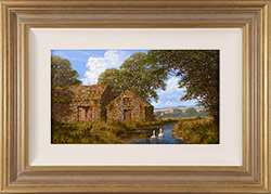 Edward Hersey, Original oil painting on panel, The Peal of the Bells