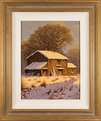 Edward Hersey, Original oil painting on canvas, The Soft Light of Winter Medium image. Click to enlarge
