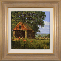 Edward Hersey, Original oil painting on canvas, Views of the Vale Medium image. Click to enlarge