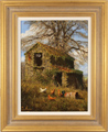 Edward Hersey, Original oil painting on canvas, The Spring Barn Medium image. Click to enlarge