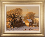 Edward Hersey, Original oil painting on canvas, Hillcrest Farm, North Yorkshire Medium image. Click to enlarge