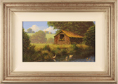 Edward Hersey, Original oil painting on panel, Landscape Medium image. Click to enlarge