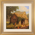 Edward Hersey, Original oil painting on canvas, Commander of the Yard Medium image. Click to enlarge