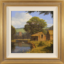 Edward Hersey, Original oil painting on canvas, Tidings of Spring Medium image. Click to enlarge