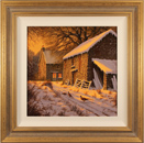 Edward Hersey, Original oil painting on canvas, Last Light Medium image. Click to enlarge