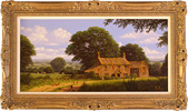 Edward Hersey, Bronze, Cotswolds Farm  Medium image. Click to enlarge