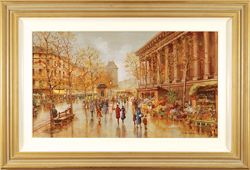 Gordon Lees, Original oil painting on canvas, Place de la Madeleine, Paris Medium image. Click to enlarge