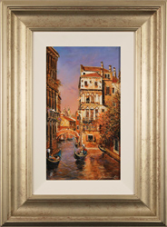 Gordon Lees, Original oil painting on panel, Memories of Venice Medium image. Click to enlarge
