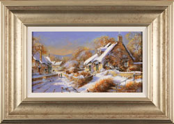 Gordon Lees, Original oil painting on panel, A Light Dusting Medium image. Click to enlarge