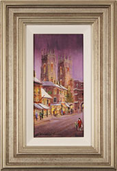 Gordon Lees, Original oil painting on panel, Bootham Bar, York Medium image. Click to enlarge