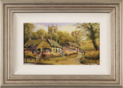 Gordon Lees, Original oil painting on panel, A Summer Evensong Medium image. Click to enlarge