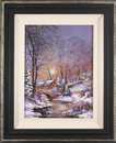 Gordon Lees, Original oil painting on canvas, Woodland Village Medium image. Click to enlarge