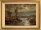 Gordon Lees, Original oil painting on canvas, Whitby Medium image. Click to enlarge