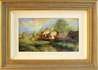 Gordon Lees, Original oil painting on canvas, The Cotswolds Medium image. Click to enlarge