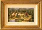Gordon Lees, Original oil painting on canvas, The Cotswolds Medium image. Click to enlarge
