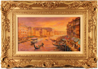 Gordon Lees, Original oil painting on panel, Venice Medium image. Click to enlarge