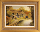 Gordon Lees, Original oil painting on canvas, Thornton Le Dale, Yorkshire Medium image. Click to enlarge